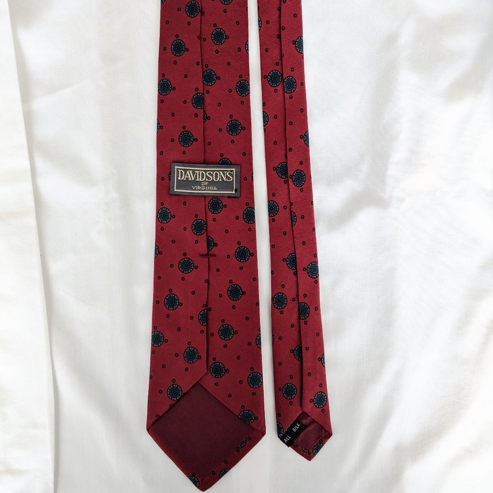 Davidsons of Virginia Silk Necktie - Picture 6 of 12